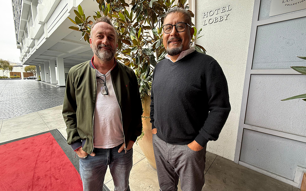 ebastián Jiménez y Flavio Morales de JK Media Group