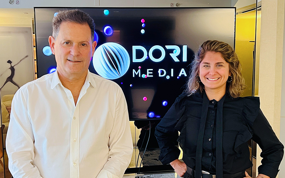 Nadav Palti y María Campi de Dori Media Group