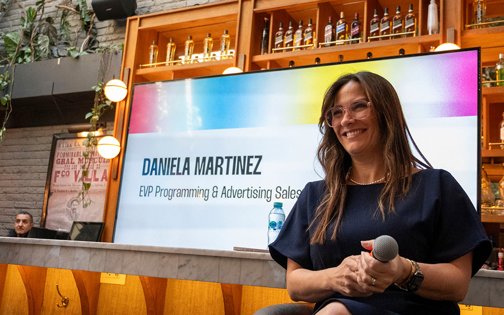 Daniela Martínez, VP ejecutiva de Programación y Ventas Publicitarias de A+E Networks Latin America