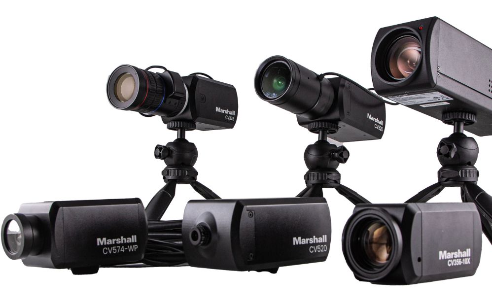 Marshall Electronics presentará una nueva generación de cámaras POV compactas 4K y HD 