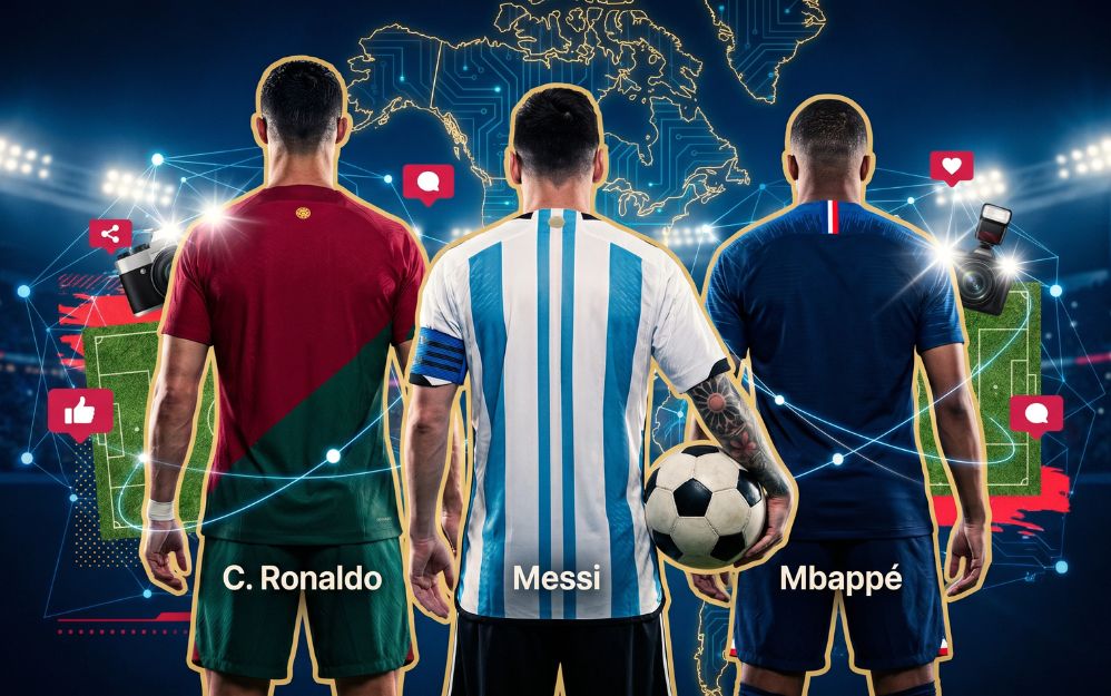 Cristiano Ronaldo ocupa el primer lugar del ranking con más de 650 millones de seguidores