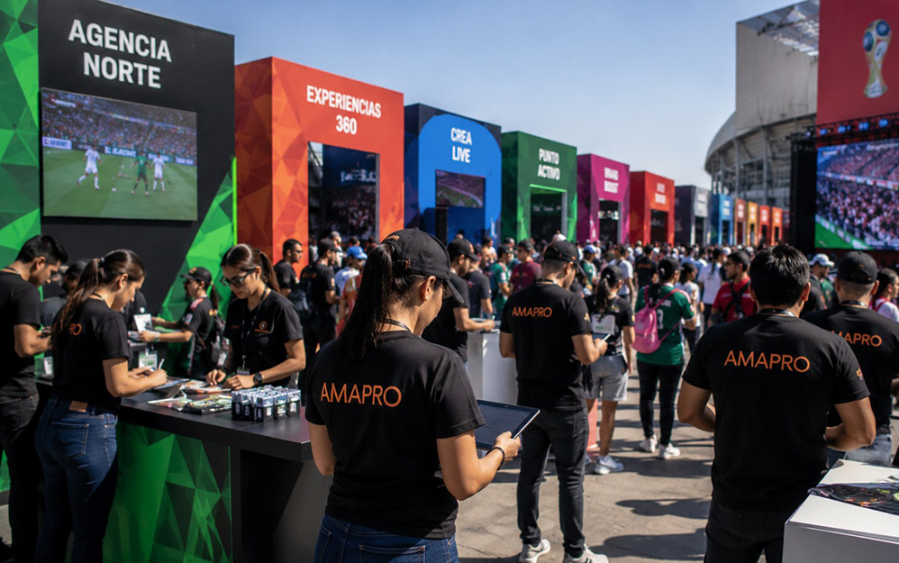 Las agencias afiliadas a AMAPRO generan más de 130 mil empleos y participan en proyectos de experiential marketing