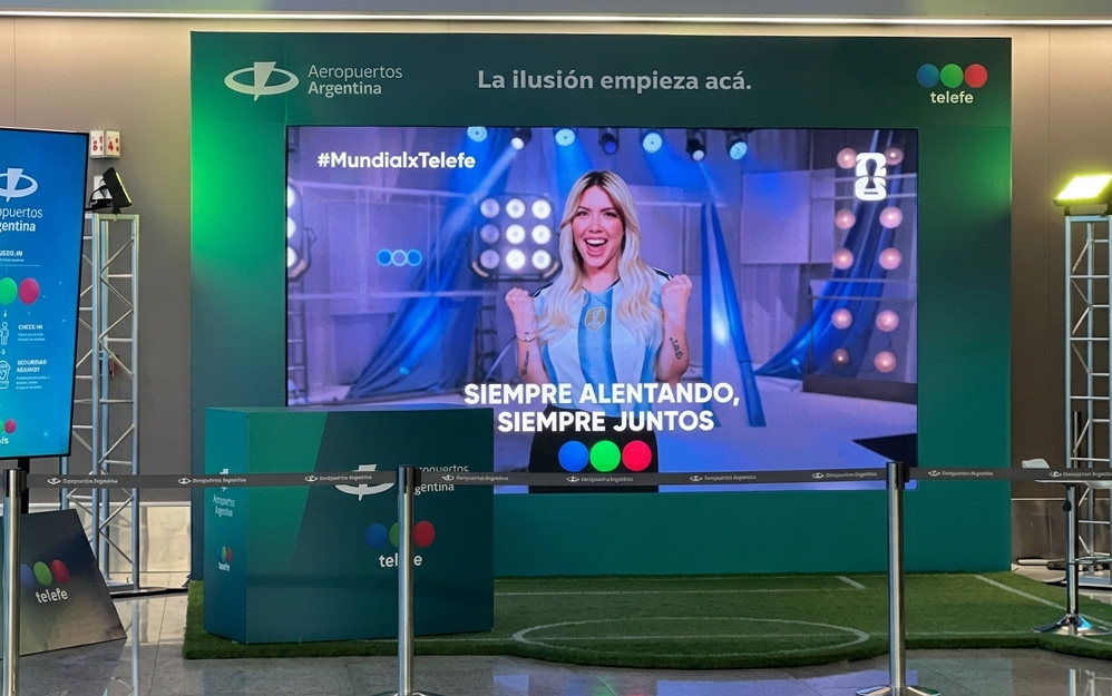 La campaña tiene se lanzó bajo el concepto “35 aeropuertos tan argentinos como su gente”