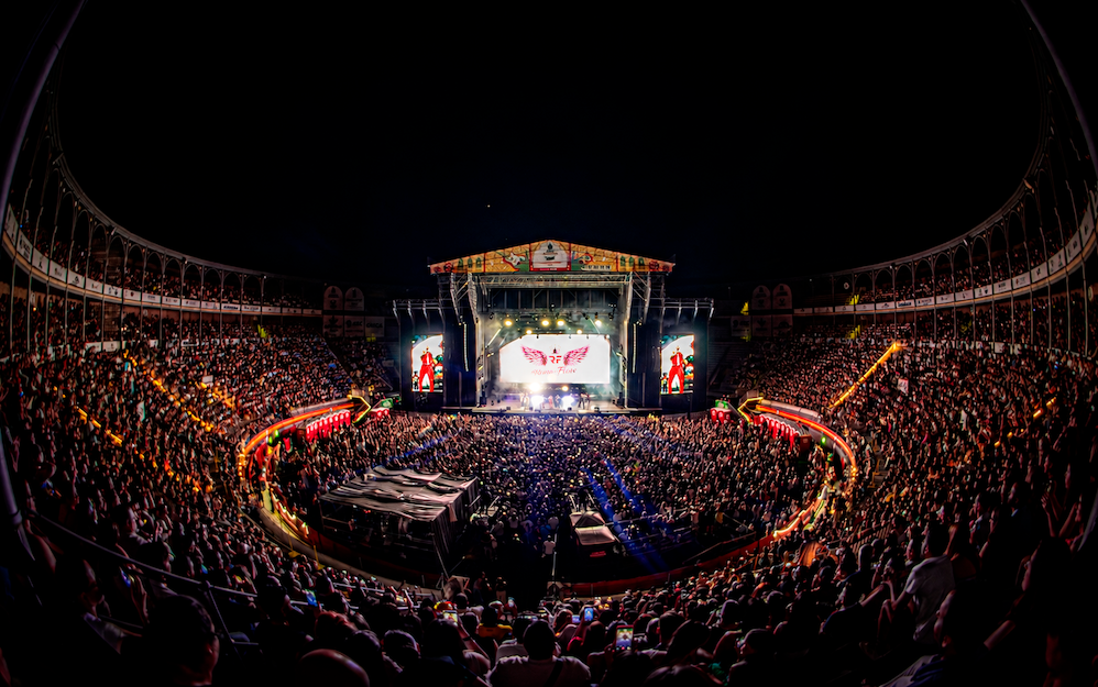 La reina del flow concierto