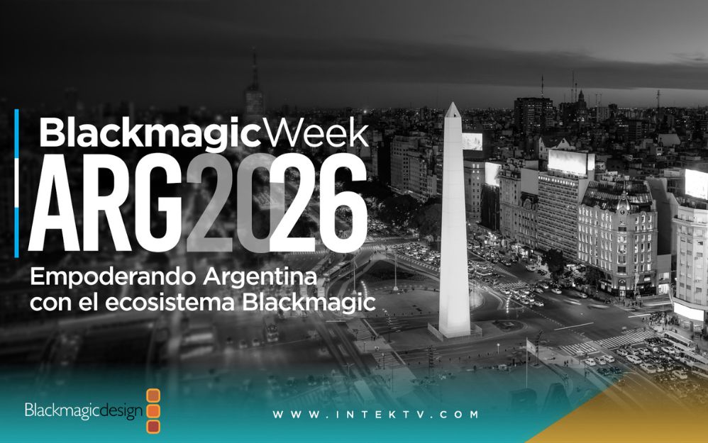 La asistencia a Blackmagic Week Argentina 2026 será gratuita, aunque requerirá inscripción previa