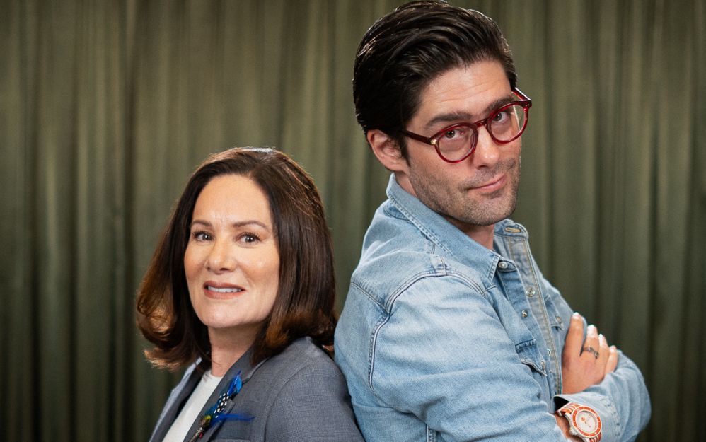 Gloria Calzada y Andrés Ibarra