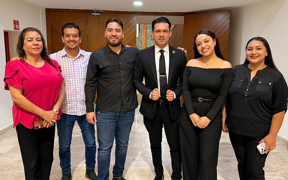 Equipo de trabajo del diputado Kristiam Espinoza