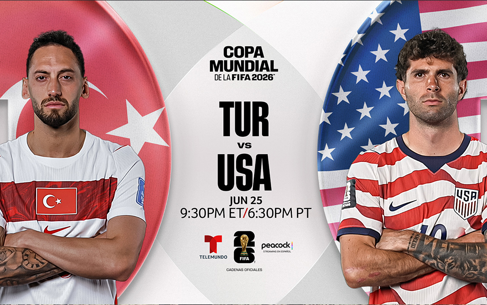 Encuentro Turquía vs EE. UU. del 25 de junio 2026