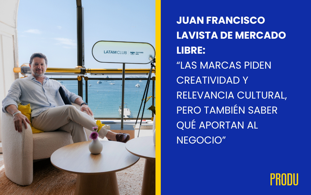 Juan Francisco Lavista, vicepresidente de Marketing Commerce de Mercado Libre