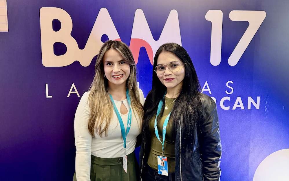 Sofía Muñoz y Connie Acosta de Punta Fina durante el BAM 2026