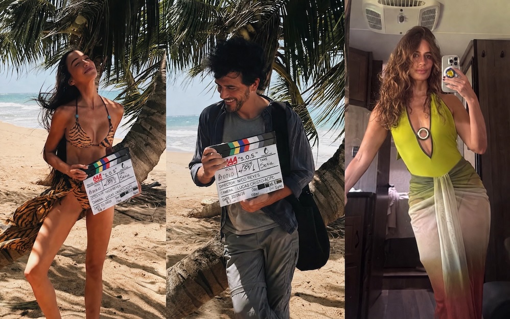 Protagonistas de S.O.S María Camila Giraldo, Juan Fernando Sánchez y Manuela González
