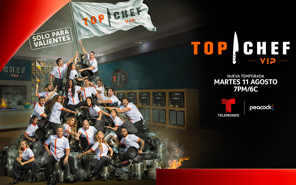 20 celebridades se enfrentarán al reto culinario de Top Chef VIP