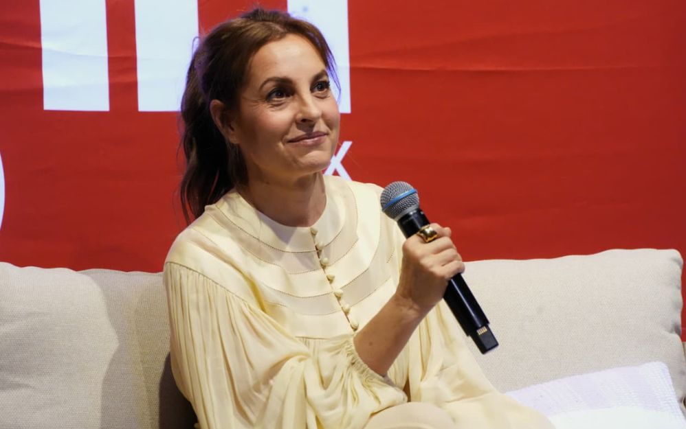 Actriz Marina de Tavira ofreció Master Class previo a su reconocimiento en GIFF