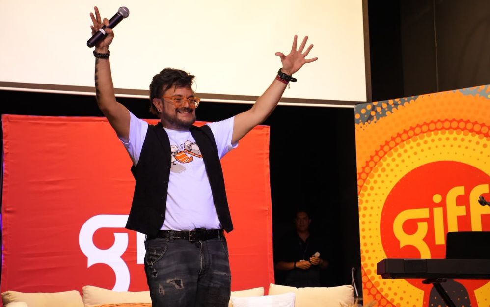 El cantante y compositor Aleks Syntek ofreció una clase magistral sobre la música y el cine en el GIFF