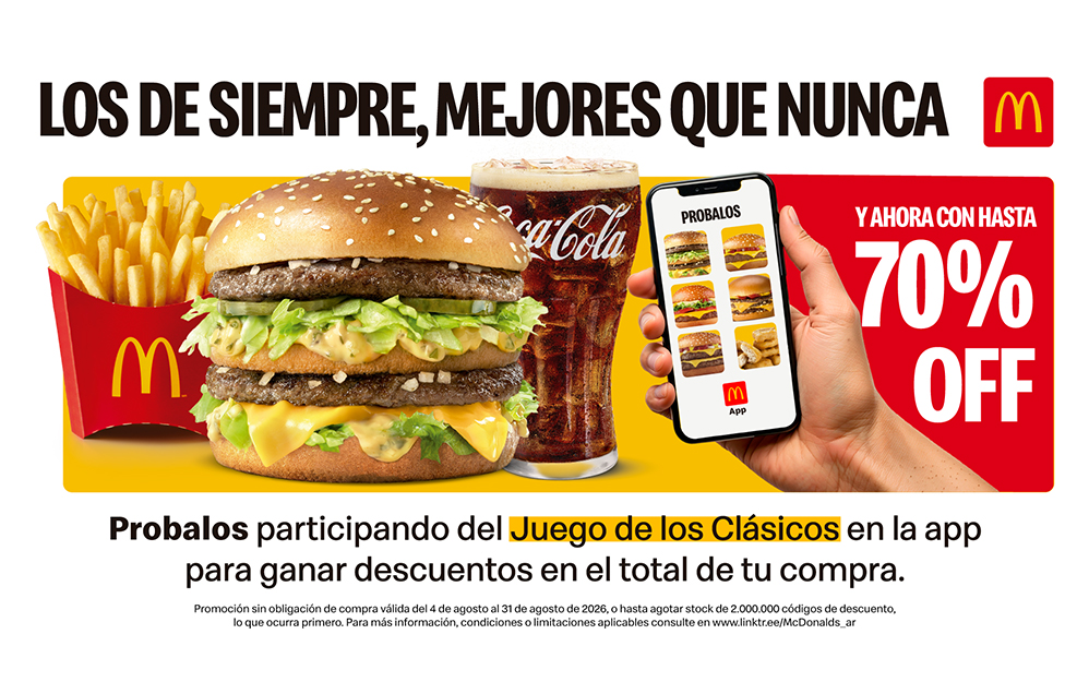 McDonald's: Los clásicos de siempre, mejores que nunca