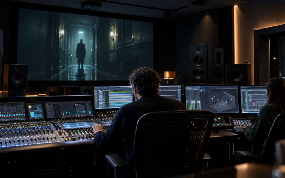 La tecnología Dolby Atmos ofrece la posibilidad de colocar y desplazar sonidos dentro de un espacio multidimensional