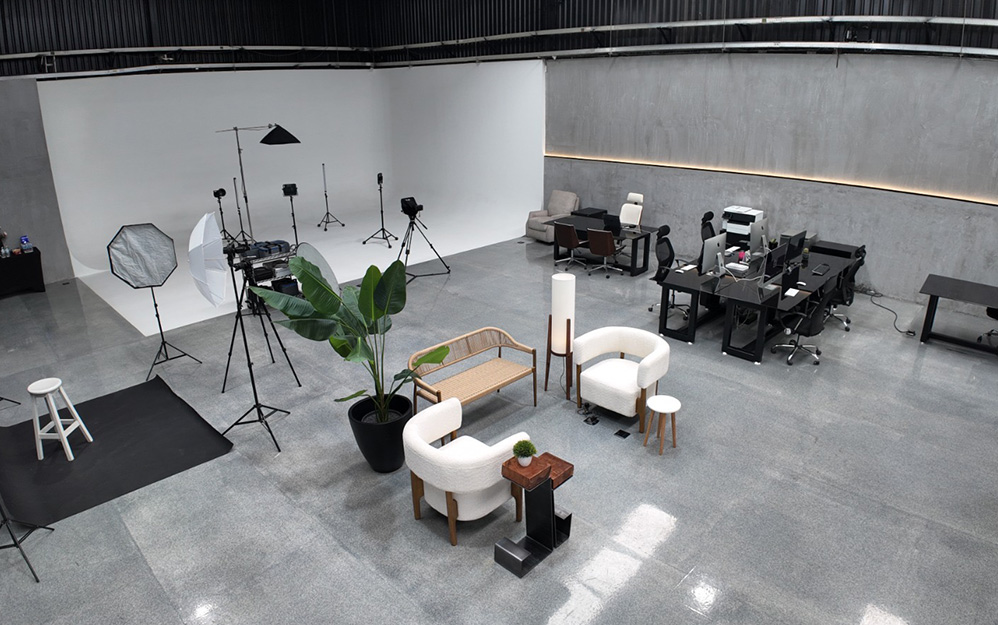 Instalaciones del nuevo hub de producción multimedia de CimuX en León Guanajuato