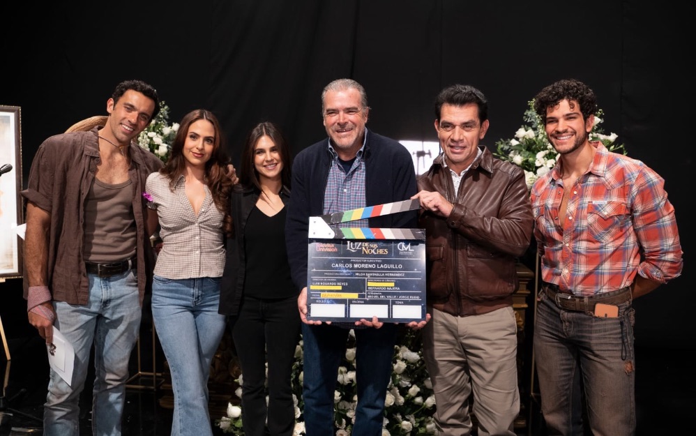 Luz de mis noches de TelevisaUnivision inició grabaciones con elenco y producción encabezada por Carlos Moreno