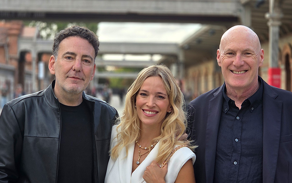 Lucas Jinkins, Luisana Lopilato y Javier Furgano