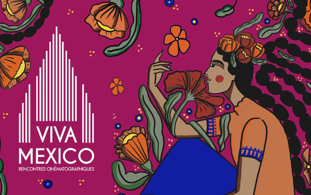 Cartel oficial de la 14.ª edición del festival Viva México, que se realiza en París del martes 6 al lunes 12 de octubre.