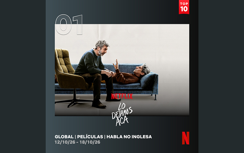 La película alcanzó el puesto #1 en el top 10 global semanal de películas de Netflix en Argentina y Uruguay e ingresó al top 10 en España, Chile, Costa Rica, Israel, Paraguay y Venezuela