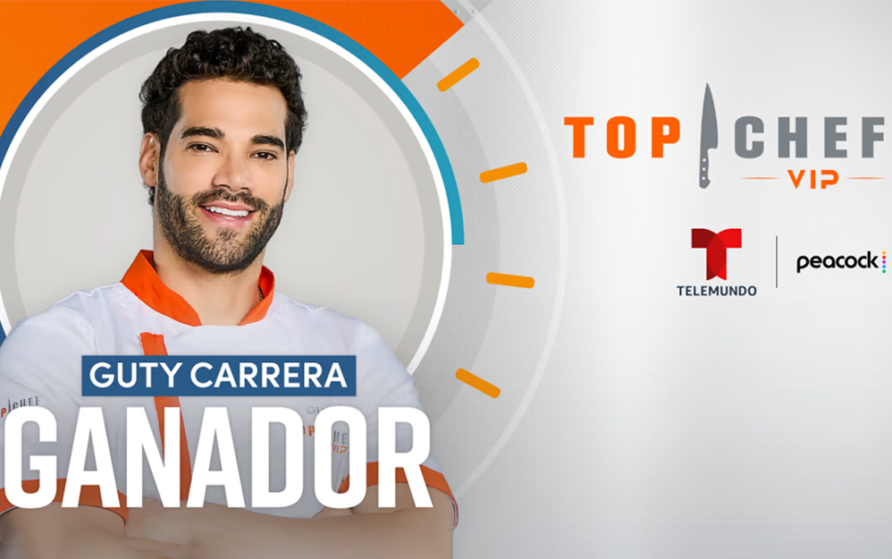 Guty Carrera se coronó ganador de la quinta temporada de Top Chef VIP